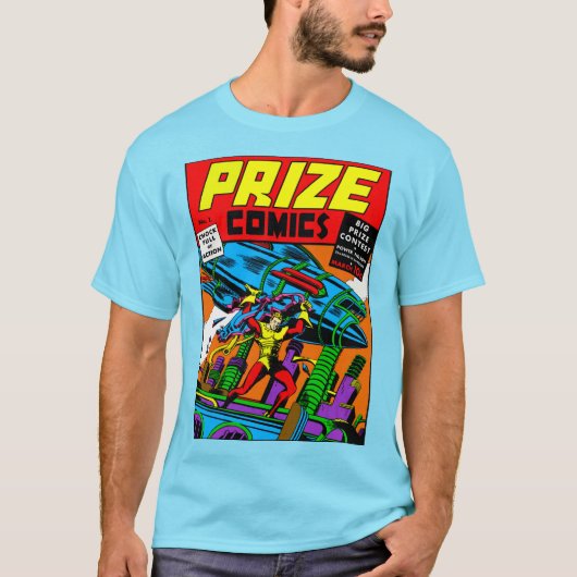 PRIZE Comics uit 1940 T-Shirt (Voorkant)