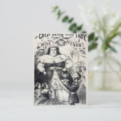 Prize Fat Lady Briefkaart (Staand voorkant)