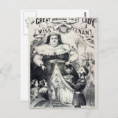 Prize Fat Lady Briefkaart (Voorkant / Achterkant)