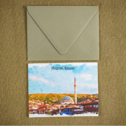 Prizren Kosovo sinan pasha moskee Briefkaart