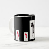 PRLimages zwarte Mok (Voorkant links)