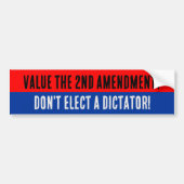Pro 2A bumpersticker (Voorkant)