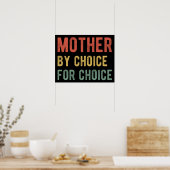 Pro Abortus - Moeder op keuze I Poster (Keuken)