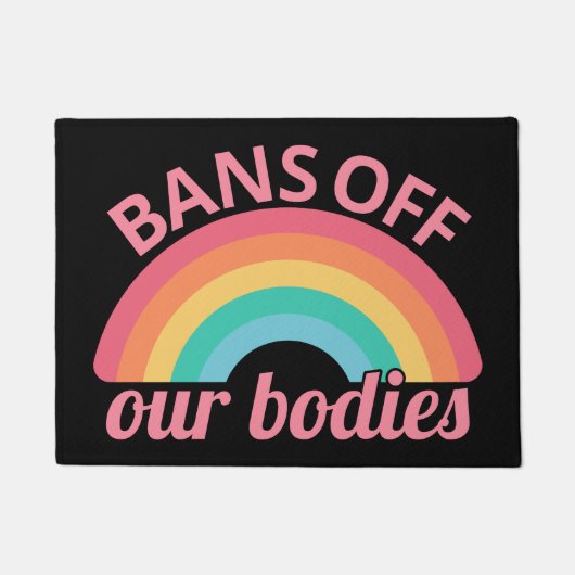 Pro Abortus - verbod voor onze organen II Deurmat (Voorkant)