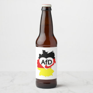 Pro AFD Deutschland | Spruch Alternative T-Shirt Bier Etiket