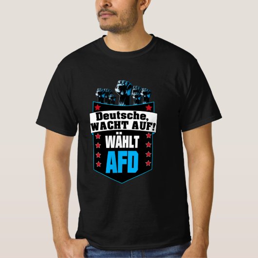 Pro AFD Deutschland | T-shirt alternatif de l'épin (Devant)