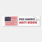 Pro America Anti-Biden Bumpersticker (Voorkant)