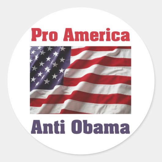 Pro America Sticker (Voorkant)