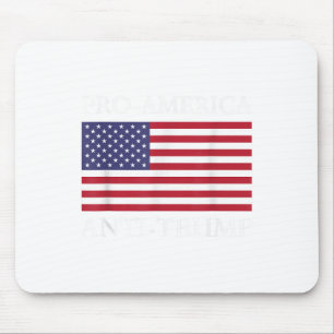 Pro-Amerika Anti-Trump - Amerikaanse vlag Verzet z Muismat