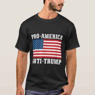 Pro-Amerika Anti-Trump T-shirt
