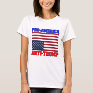 Pro-Amerikaans Anti-Trump T-shirt