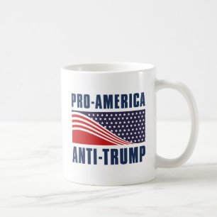 Pro-Amerikaanse antitrump Koffiemok