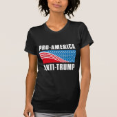 Pro-Amerikaanse antitrump T-shirt (Voorkant)