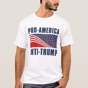 Pro-Amerikaanse antitrump T-shirt