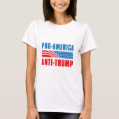 Pro-Amerikaanse antitrump T-shirt (Voorkant)