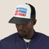 Pro-Amerikaanse antitrump Trucker Pet (In situ)