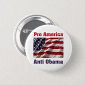 Pro-Amerikaanse Button (Voorkant /achterkant)