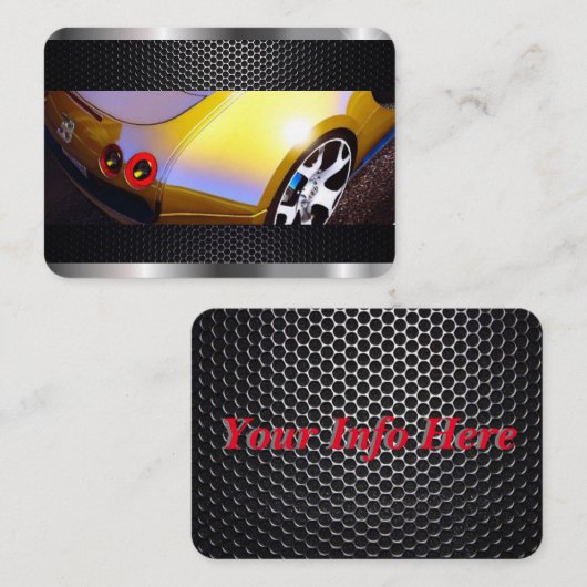 Pro Auto Visitekaartje (Voorkant / Achterkant)