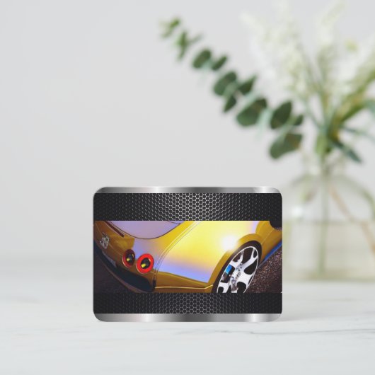 Pro Auto Visitekaartje (Staand voorkant)