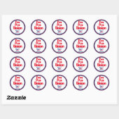 Pro autocollant des syndicats (Feuille)