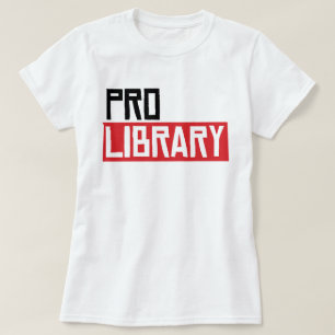 PRO-BIBLIOTHEEK T-SHIRT