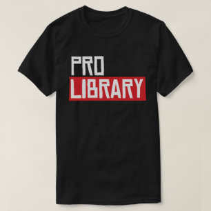 PRO-BIBLIOTHEEK T-SHIRT