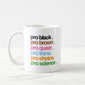 Pro Black Pro Brown Pro Queer Koffiemok (Links)