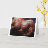 pro bodybuilderwenskaart kaart (Gele Bloem)
