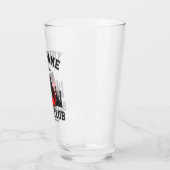 Pro Boxer ADD NAME Rode Handschoenen Boksen Ring T Glas (Links)