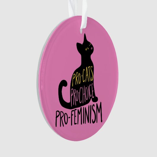 Pro-chats Pro-choix pro-féminisme (devant)