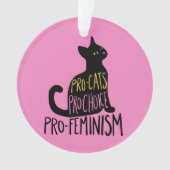 Pro-chats Pro-choix pro-féminisme (devant)
