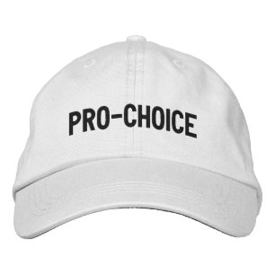Pro Choice Black White abortion Rights minimalist Geborduurde Pet
