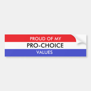 Pro-Choice Bumpersticker