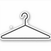 Pro-Choice Coat Hanger Sticker (Voorkant)