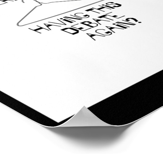 Pro Choice Debate Aboration Rights Sleeveless Top Poster (Hoek)