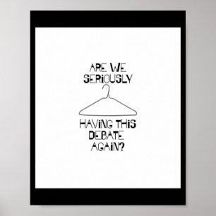 Pro Choice Debate Aboration Rights Sleeveless Top Poster