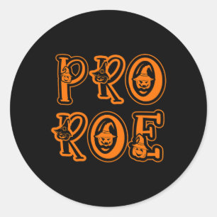 Pro Choice Feminisme Vrouwenrechten Pro Roe Ronde Sticker
