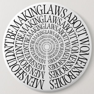 Pro Choice - Feminist Pin Ronde Button 6,0 Cm