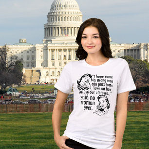 Pro Choice Humor Politieke Cartoon Vintage Tri-Blend Shirt