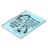 Pro Choice Humor Retro Politieke Cartoon Notitieboek (Linkerzijde)