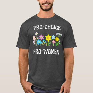 Pro Choice Pro Women Pastel Colors Wildbloemen Fem T-shirt