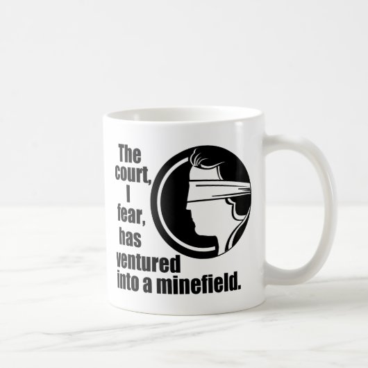 Pro Choice Ruth Bader Ginsburg Quote Koffiemok (Rechts)