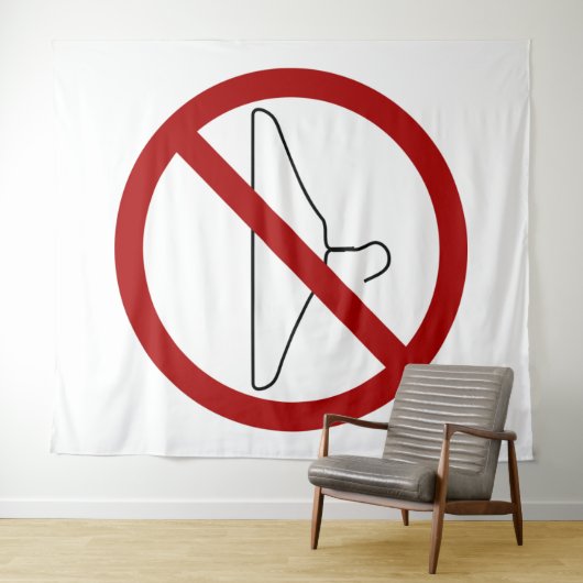 Pro-Choice Tapestry Wandkleed (In Situ (horizontaal))