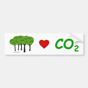 Pro-CO2-Bumpersticker Bumpersticker