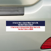 Pro-Conservative Anti-Liberal Patriotic Sticker (Op auto)