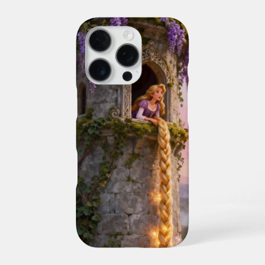 Pro Coque iPhone 16 Princesse aux Cheveux Dorés – Cont (Verso)