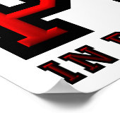 Pro dans Procrastinate Funny Poster (Coin)