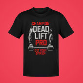 Pro Dead Lift Poids Lifter Barbell Tee Men TSHIRT
