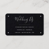 Pro-DJ-controller Visitekaartje (Achterkant)