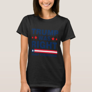 Pro Donald Trump 2024 Grappig Trump had gelijk ove T-shirt